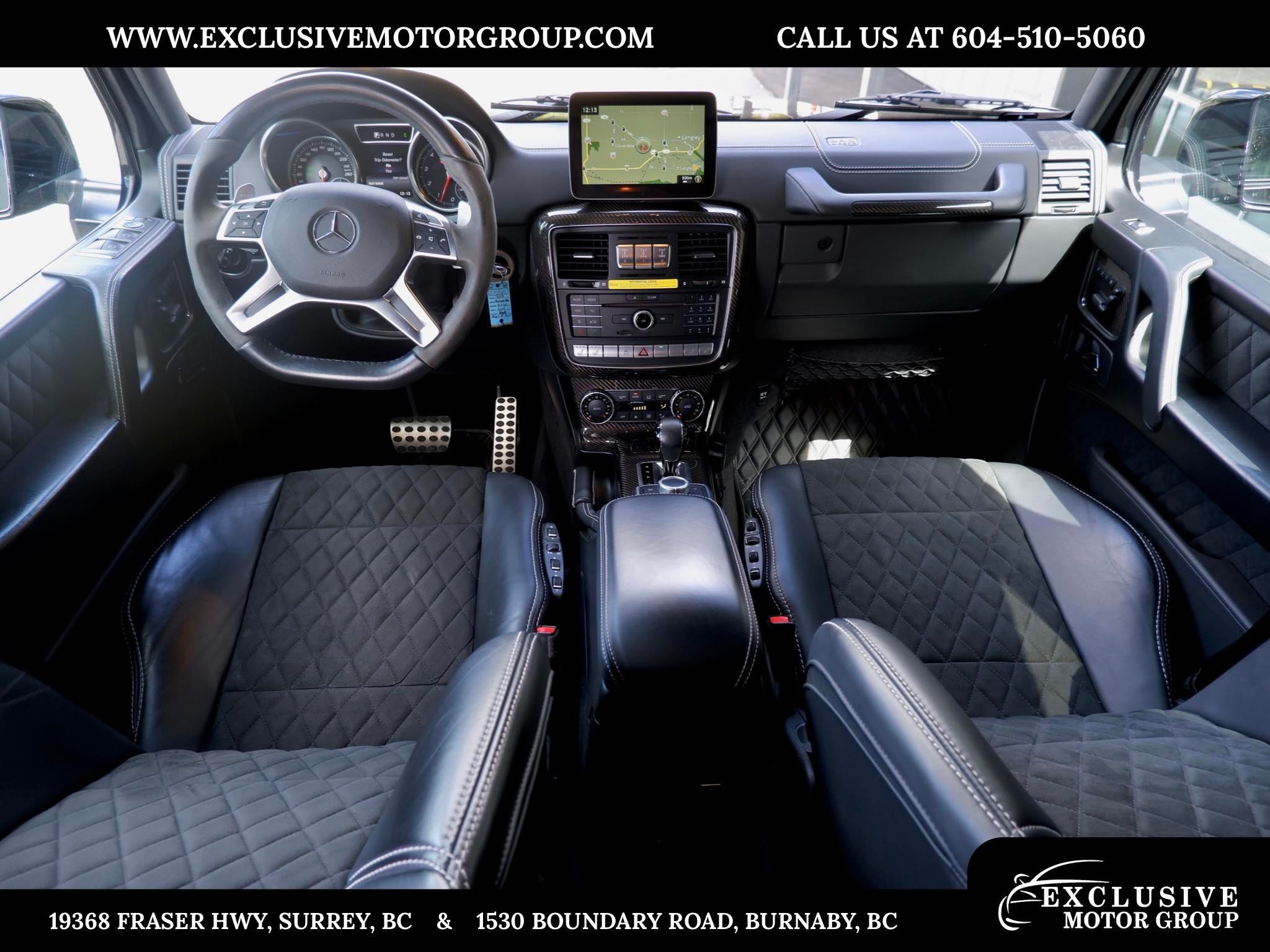 2017 Mercedes-Benz G-Class | $229,900 | 56,000 km | Gas SUV
