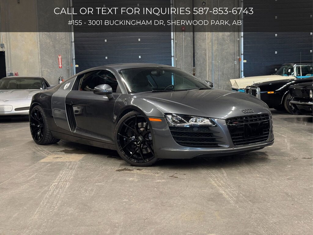 2011 Audi R8 Quattro | 4.2L V8 | Heated Seats | Navigation - Sherwood Park