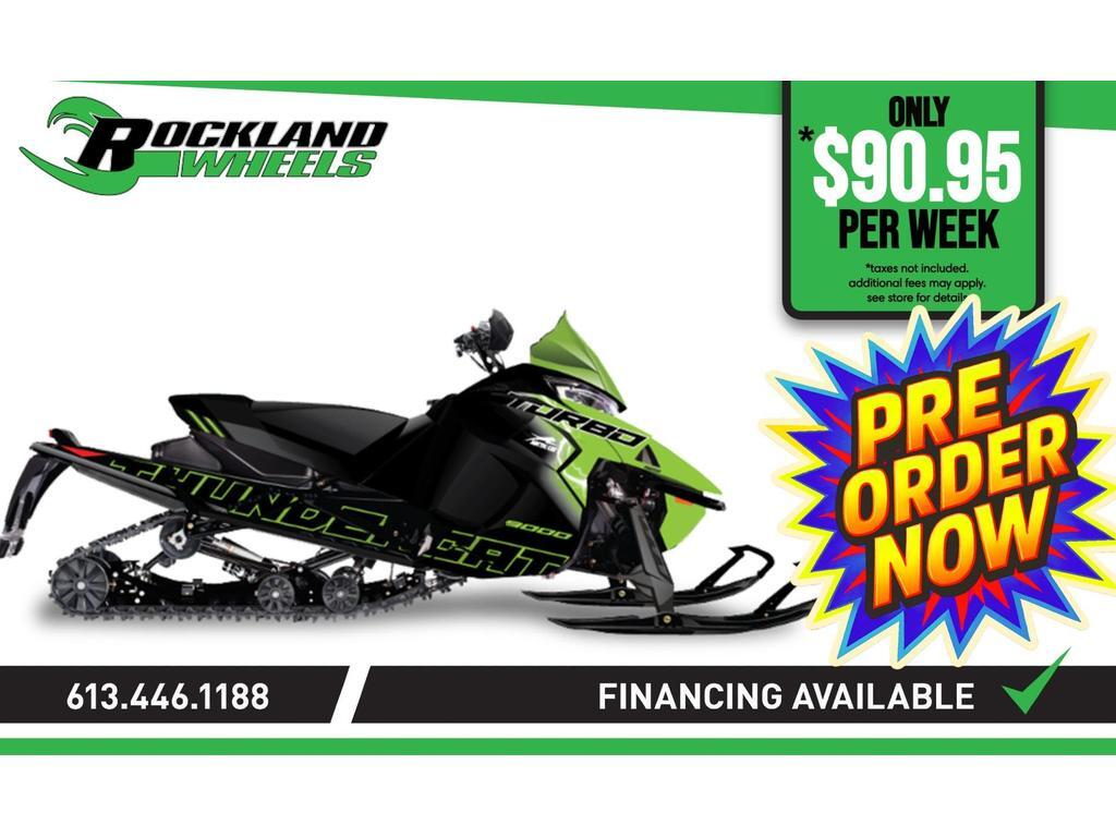 2026 Arctic Cat ZR 9000 THUNDERCAT ATAC | $27,549 | 0 km