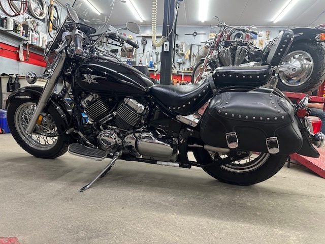Vstar 650 2008 V Star Yamaha V-Star 650 Classic 2008 999 25 335 Km En