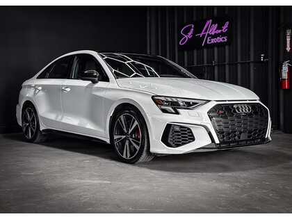 Audi S3 Sedan Komfort Tech Package/ Sound Enhancer Exhaust/ Red