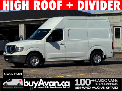 2019 Nissan NV200 Compact Cargo $24,990 153,000 km Gas