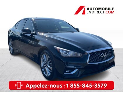 Infiniti Q50 Luxe AWD Mags Cuir Toit Sièges Chauffants
