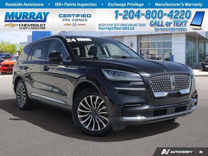Lincoln Aviator Reserve AWD | Htd Seats/Steering/Mirrors | Back Up