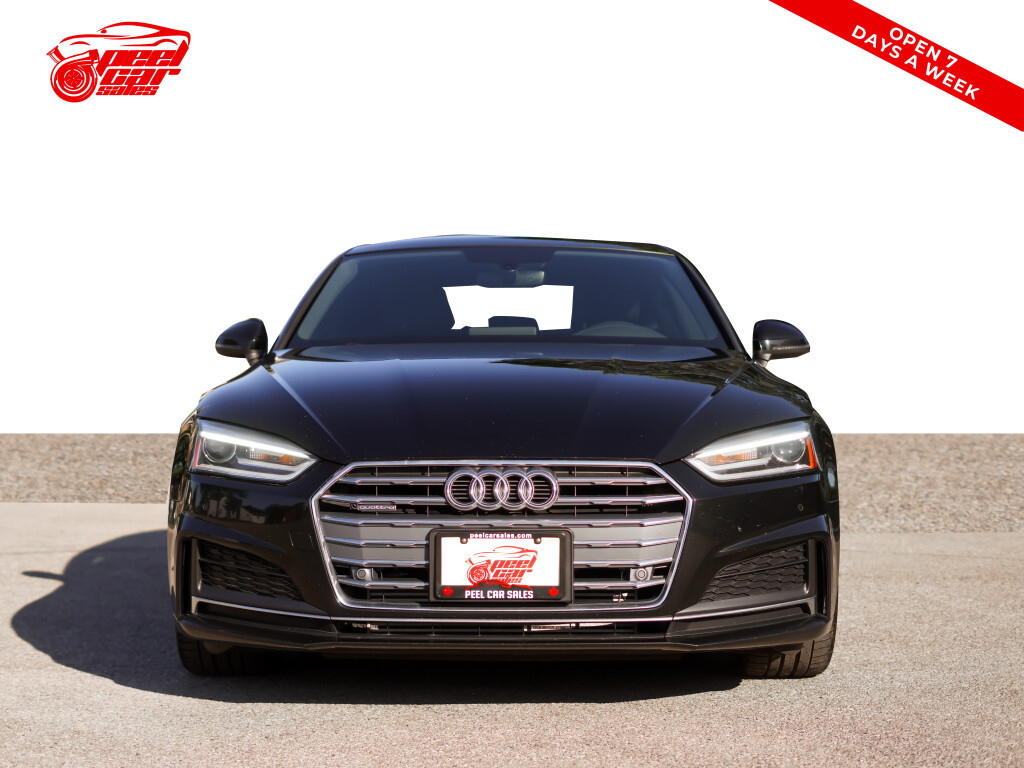 2019 Audi A5 Progressiv 45 S-Line Sunroof Navigation BSM. alt 2