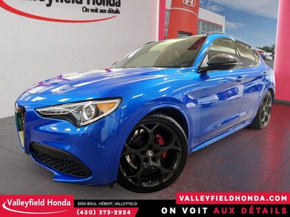 Alfa Romeo Stelvio VELOCE AWD GARANTIE PROLONGÉ INCLUSES