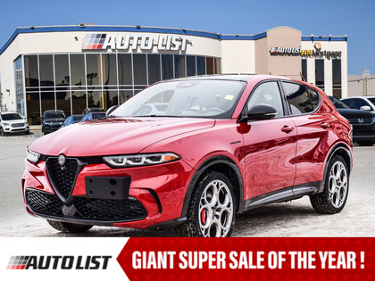 Alfa Romeo Tonale VELOCE*EAWD*PHEV*ONLY 8K KMS*FULL WARRANTY*SUNROOF