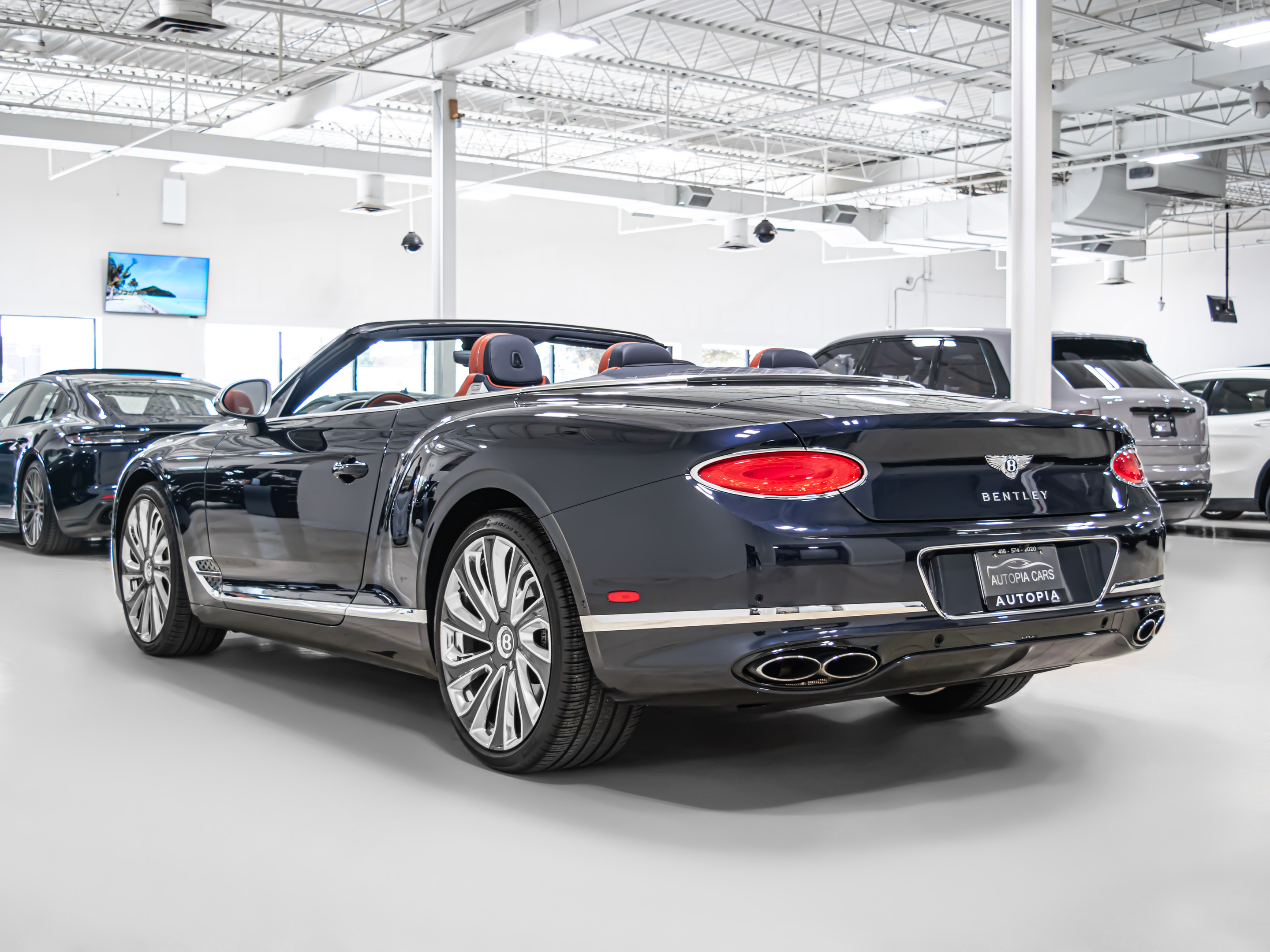 2022 Bentley Continental GT MULLINER V8 CONVERTIBLE NAIM SOUND NAVI REAR CA 4,000 cc alt 3