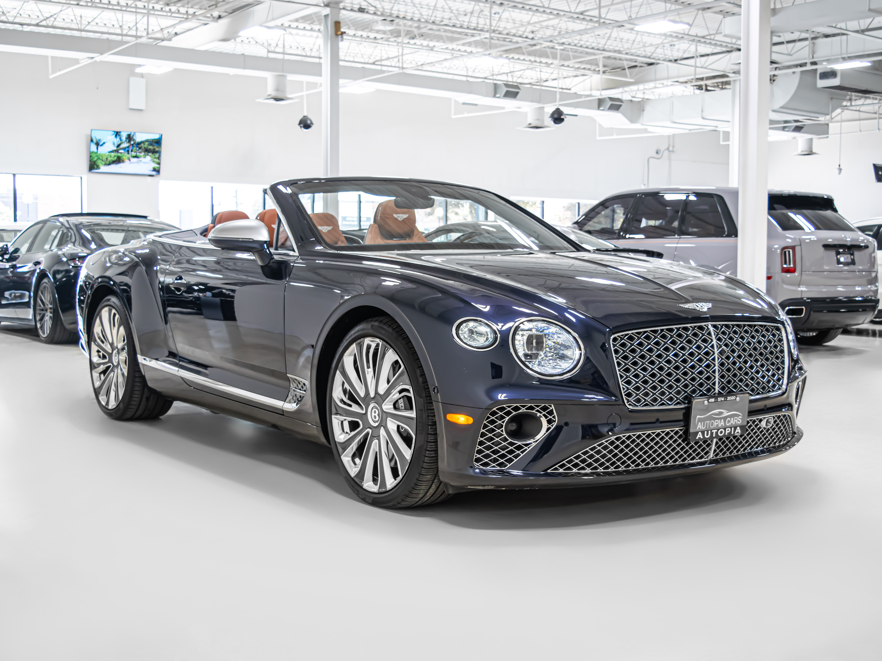 2022 Bentley Continental GT MULLINER V8 CONVERTIBLE NAIM SOUND NAVI REAR CA 4,000 cc alt 2