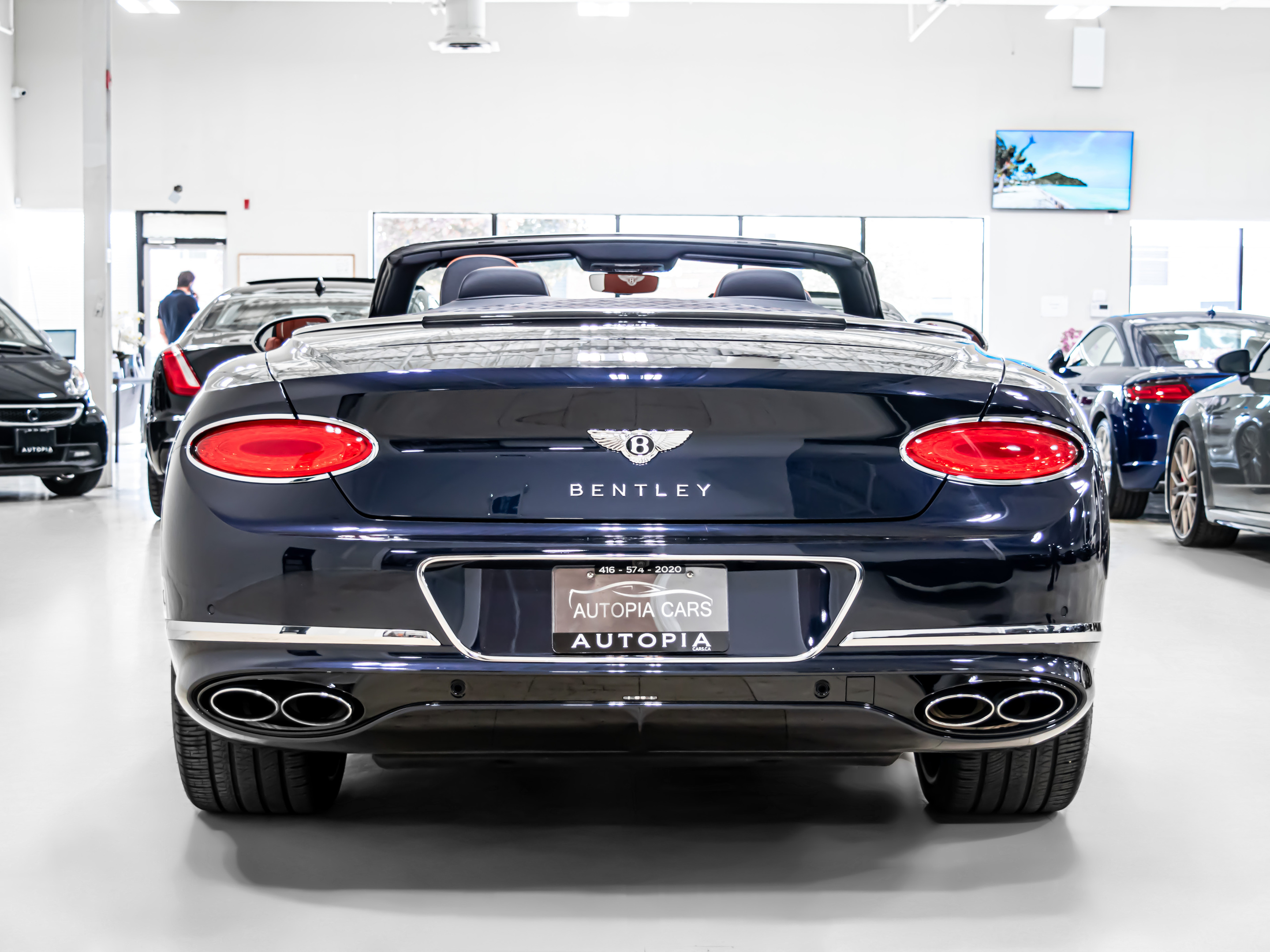 2022 Bentley Continental GT MULLINER V8 CONVERTIBLE NAIM SOUND NAVI REAR CA 4,000 cc alt 4