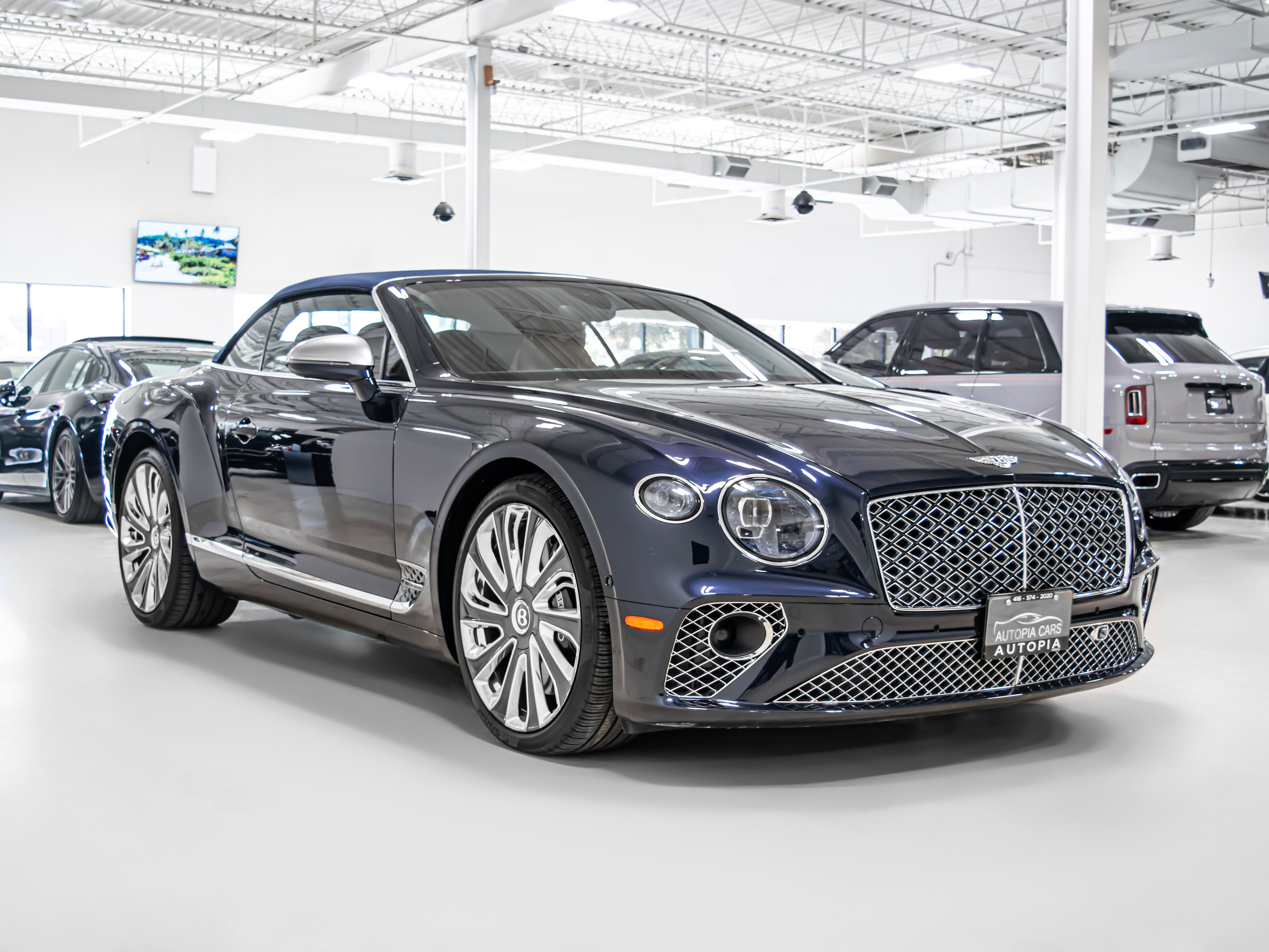 2022 Bentley Continental GT MULLINER V8 CONVERTIBLE NAIM SOUND NAVI REAR CA 4,000 cc thumb 7