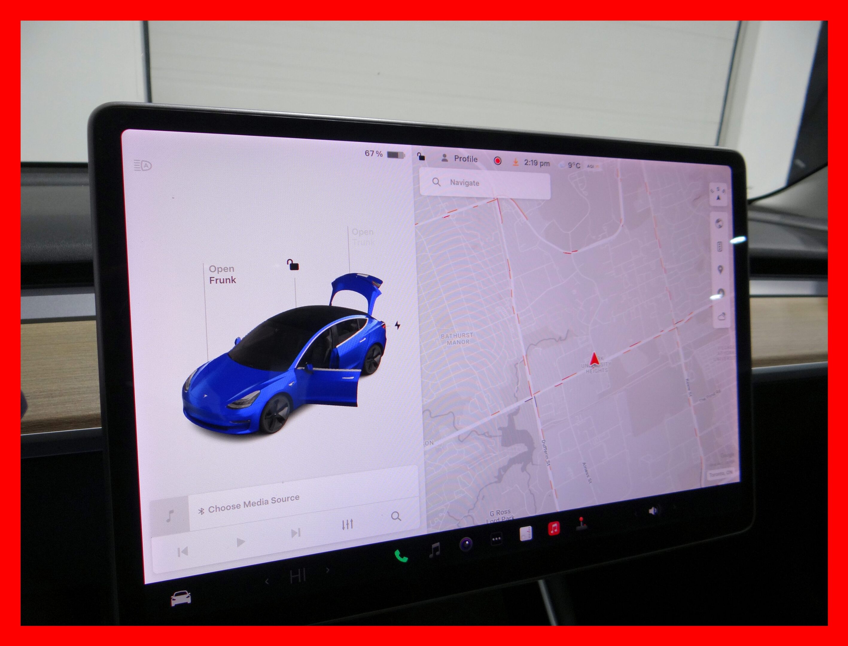 2018 Tesla Model 3 LONG RANGE *AUTOPILOT/NAVI/BACKUP CAM/PANO ROOF/LO thumb 14