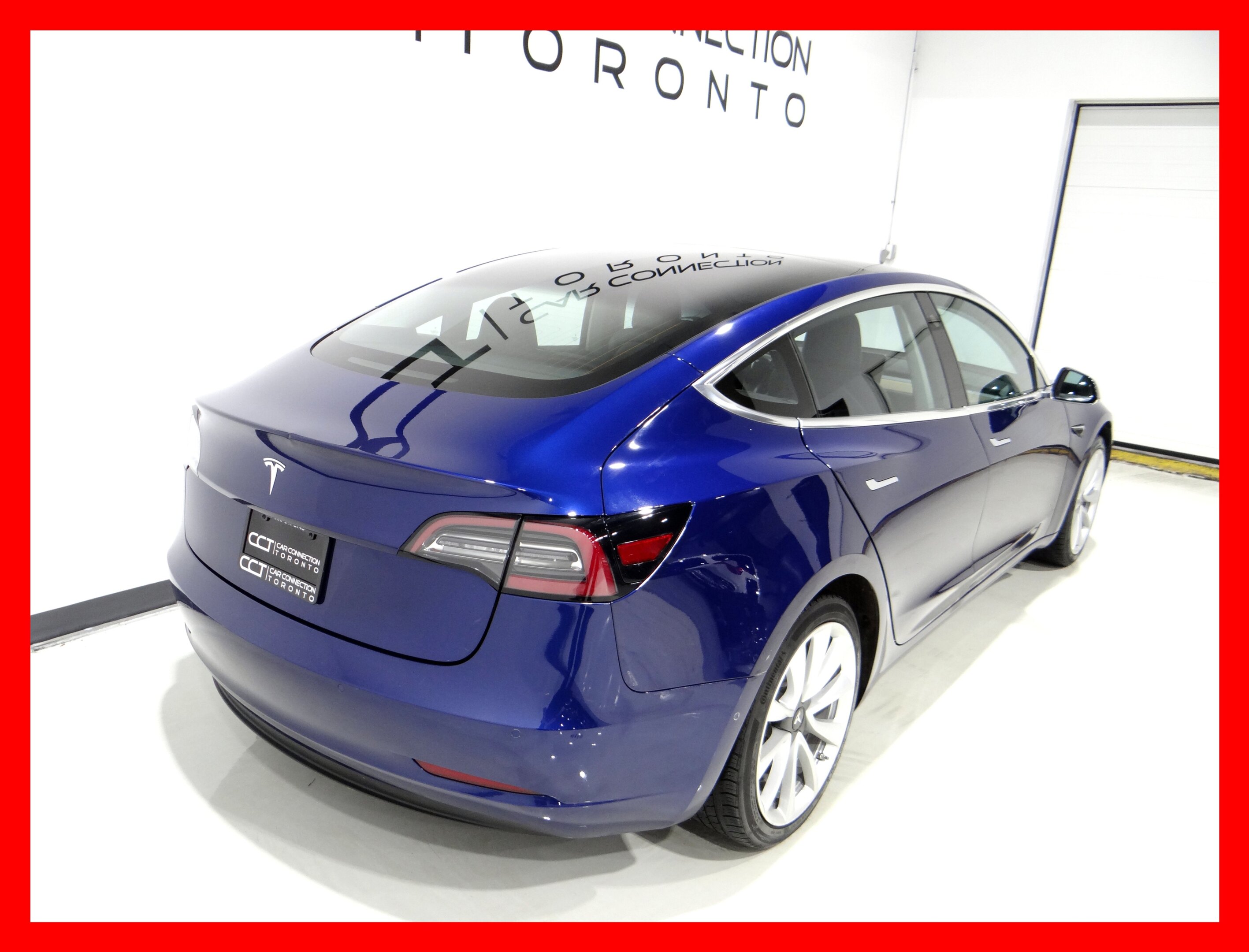 2018 Tesla Model 3 LONG RANGE *AUTOPILOT/NAVI/BACKUP CAM/PANO ROOF/LO alt 5