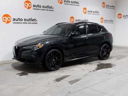 Alfa Romeo Stelvio VELOCE 2.0L I4 TURBO, AWD, HEATED SEATS, SUNROOF,