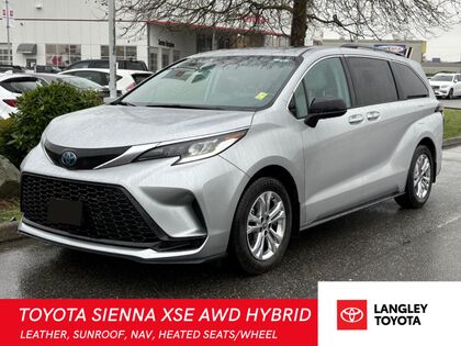 Toyota Sienna XSE AWD HYBRID; LEATHER, SUNROOF, NAV, HEATED SEAT