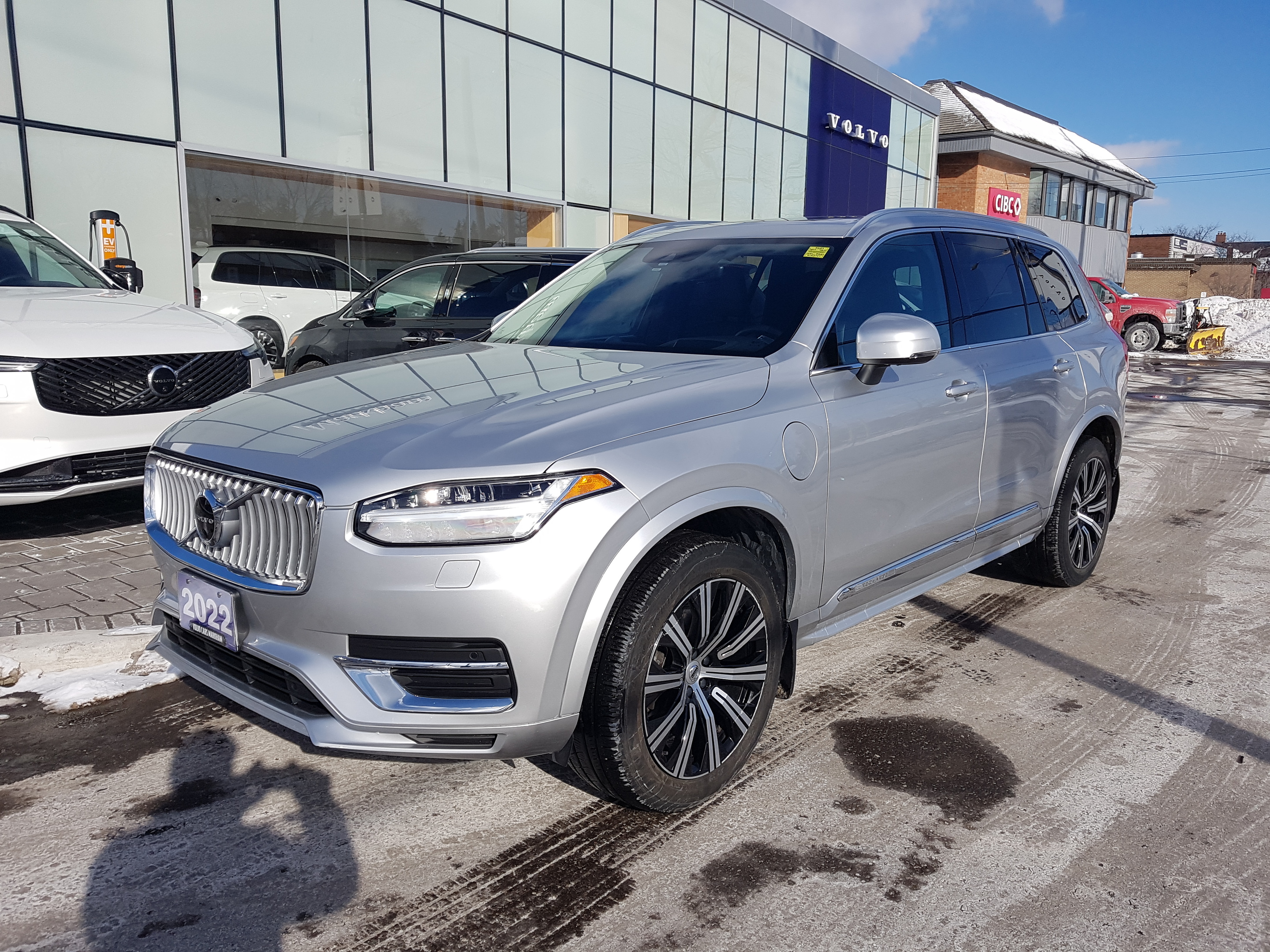 2022 Volvo XC90 Recharge Inscription |CPO|B&W| alt 3