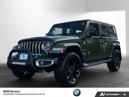 Jeep WRANGLER UNLIMITED 4xe Sahara-Accident Free-4WD-Lthr Interior