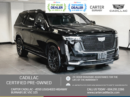 Cadillac Escalade SPORT PLATINUM 4WD | 6.2L ENG/PWR SEATS & SUNROOF