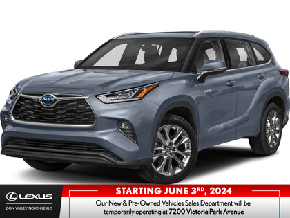 Toyota Highlander Hybrid PLATINUM PKG-7 PASSENGER-PANORAMIC ROOF-JBL AUDIO