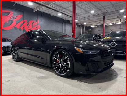 Audi S7 Sportback SPORT PKG BLACK OPTICS PKG LEATHER PKG RED INT!
