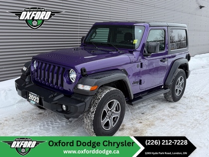 Jeep Wrangler Sport LOW KM, FUN DRIVE, UNIQUE COLOUR, COMPACT, G