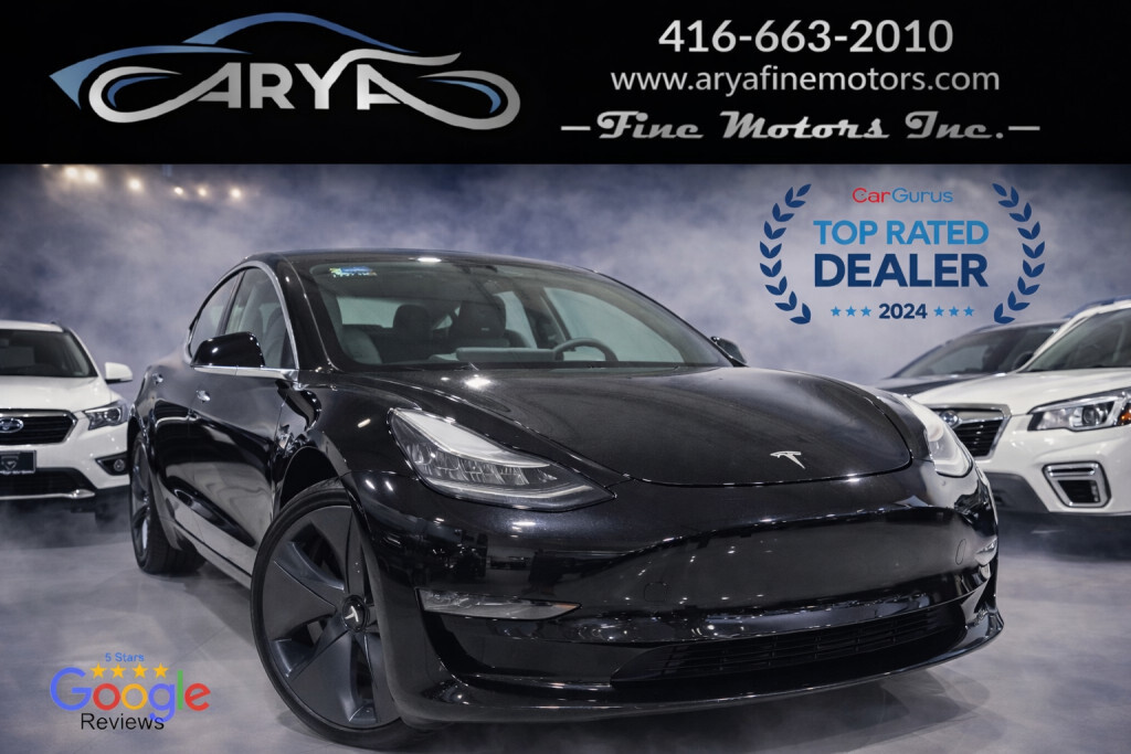 2020 Tesla Model 3 Standard Plus One Owner No Accidents Rear Spoiler