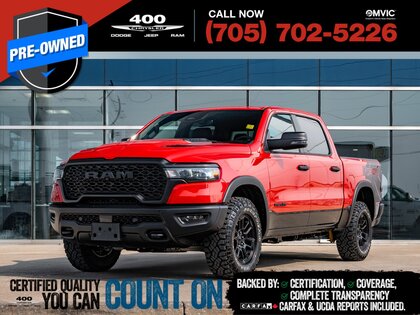 Ram 1500 Rebel DEMO - FACTORY LIFT ALL-TERRAIN TIRES