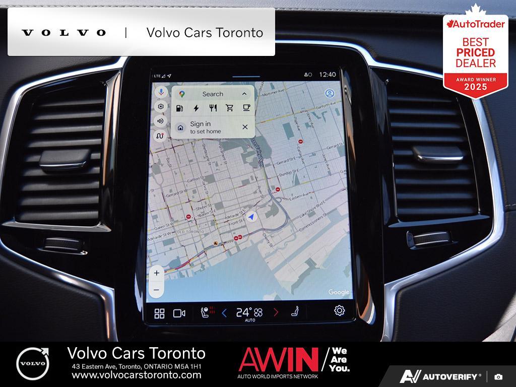 2025 Volvo XC90 T8 AWD Ultra Bright | Massage Seats | 21" Wheels thumb 21