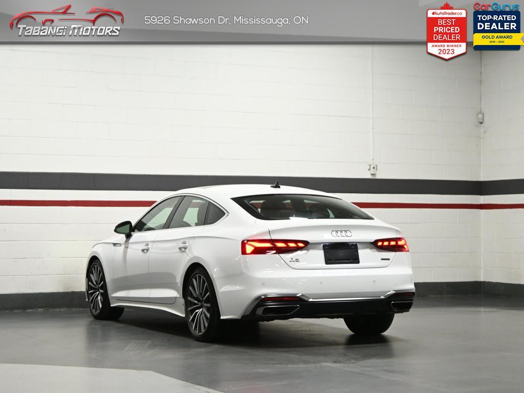 2023 Audi A5 Progressiv S-Line Brown Interior Sunroof Navigati thumb 6