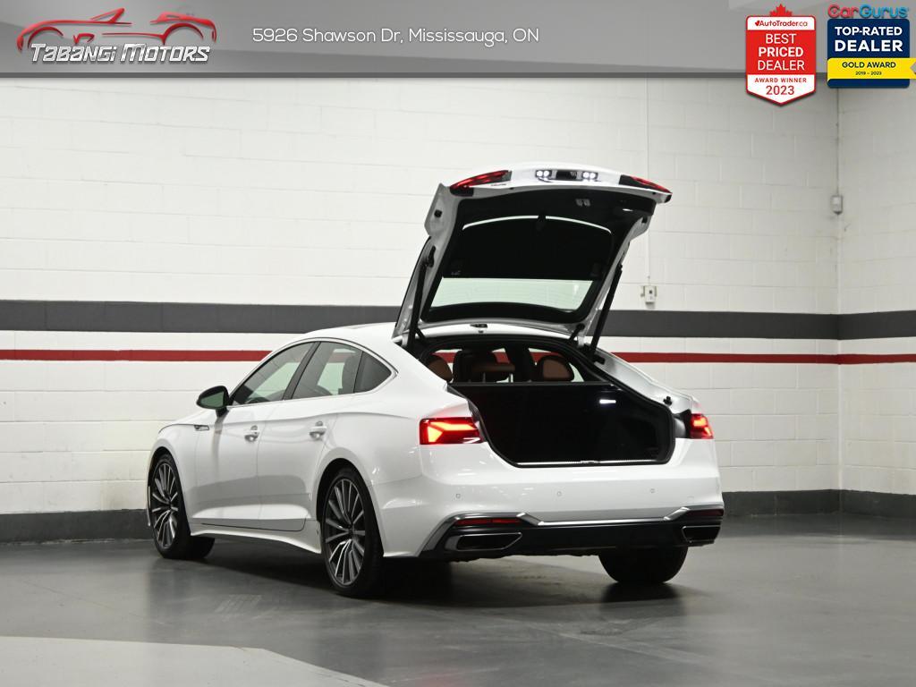 2023 Audi A5 Progressiv S-Line Brown Interior Sunroof Navigati thumb 8