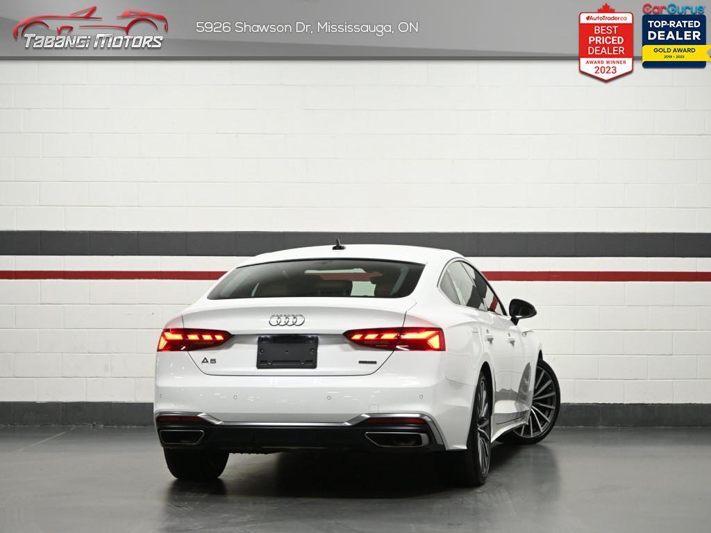 2023 Audi A5 Progressiv S-Line Brown Interior Sunroof Navigati alt 2