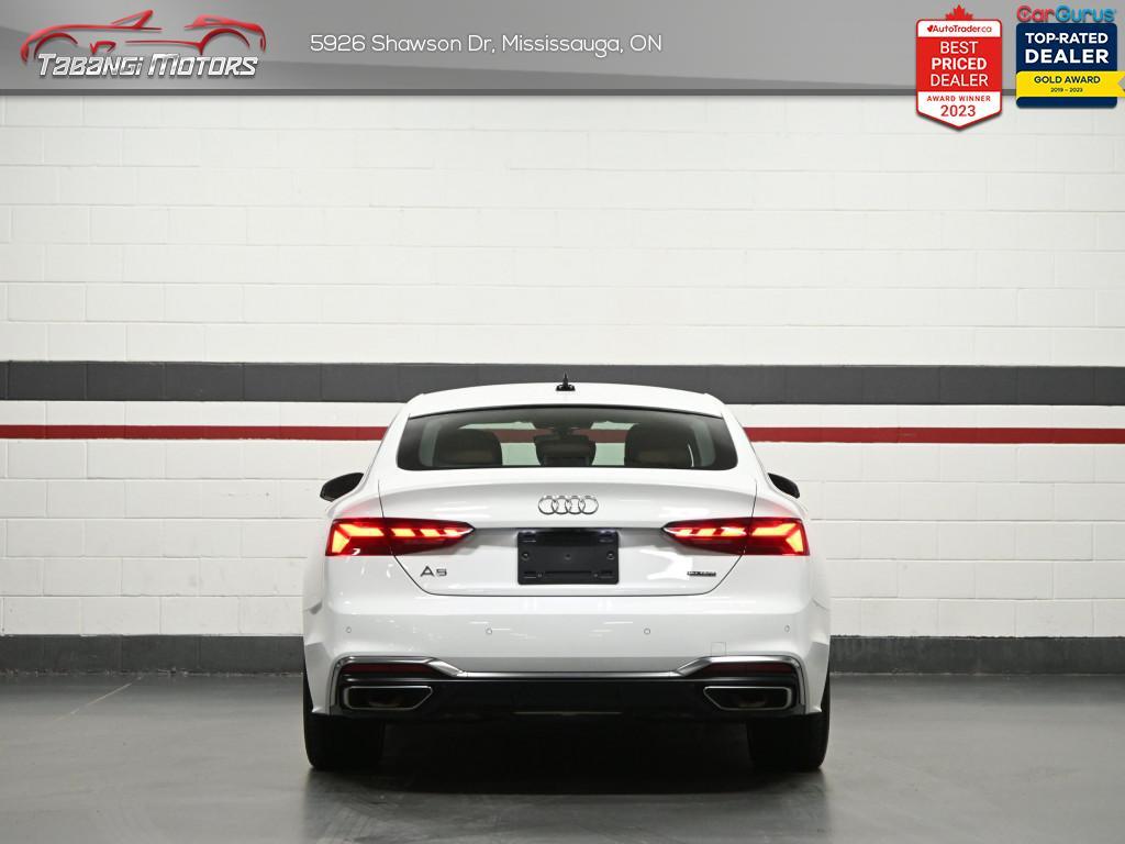 2023 Audi A5 Progressiv S-Line Brown Interior Sunroof Navigati thumb 7