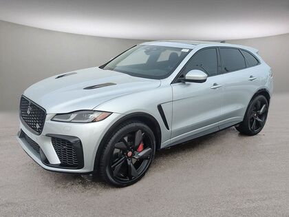 Jaguar F-Pace P550 SVR; 550 HP!! PANORAMIC SUNROOF, 3M, RED LEAT