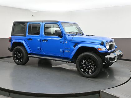 Jeep Wrangler 4XE SAHARA PHEV, 4X4, Wireless Apple/Android, Adap