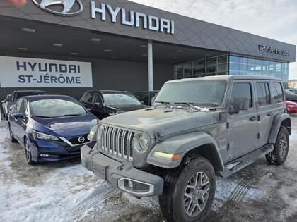 Jeep Wrangler 4xe UNLIMITED SAHARA 4X4 NAV, CUIR, TOIT DUR +++