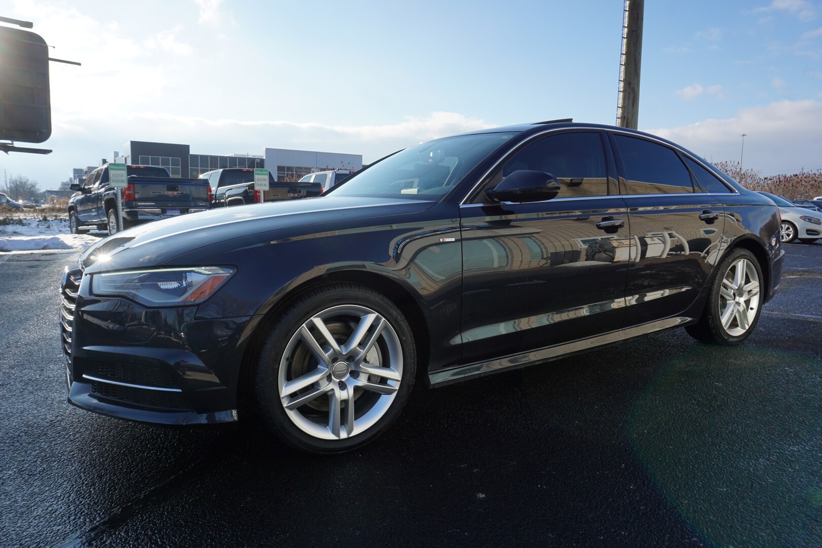 2016 Audi A6 TECH S-LINE AWD CERTIFIED NAV BLUETOOTH LEATHER HE alt 3