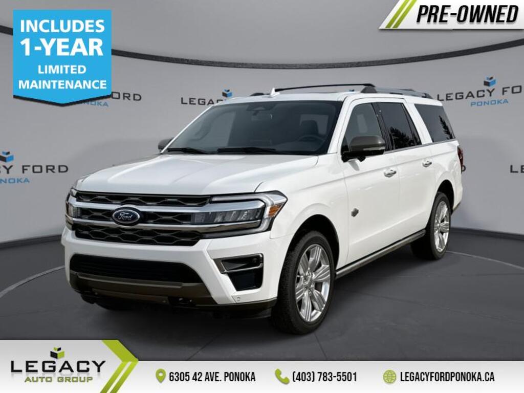 2024 Ford Expedition King Ranch Max 2ND ROW BENCH | LOW MILEAGE | LOAD
