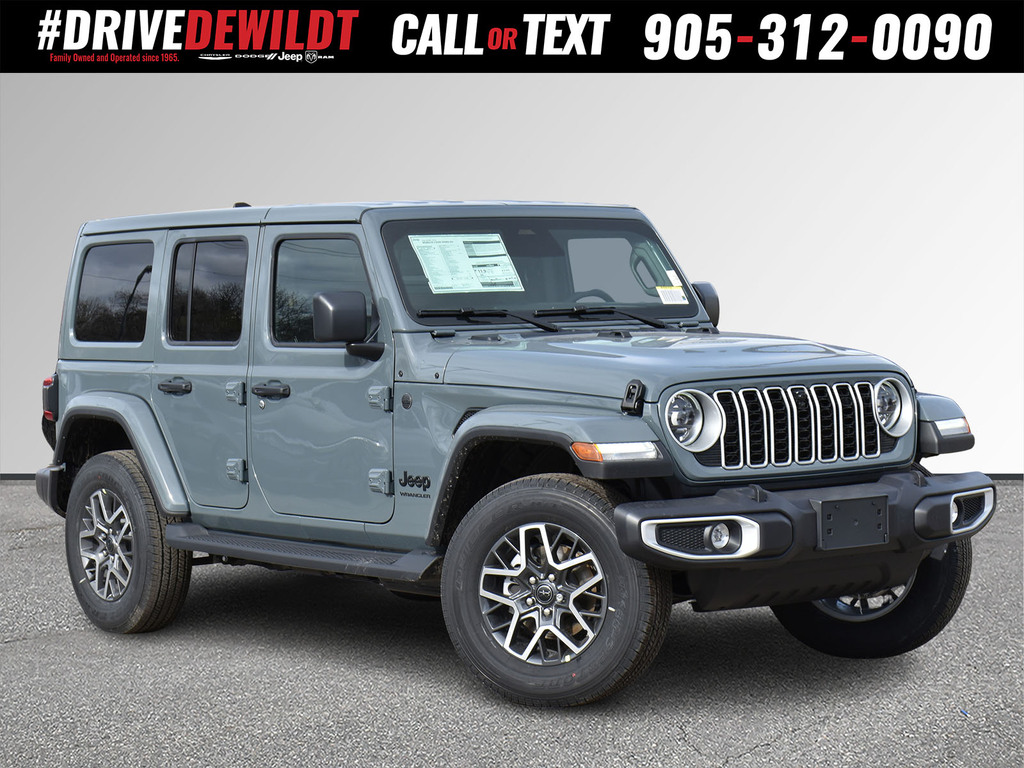 2026 Jeep Wrangler Sahara 4 Door | Popular Equipment Grp | Dual Tops
