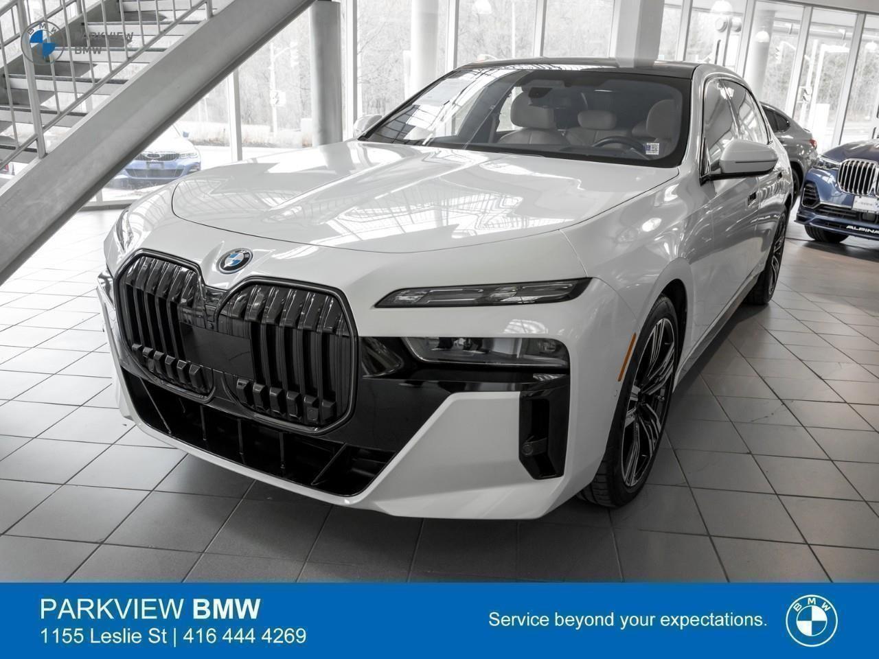 2024 BMW i7 AWD CPO 21" MSPORT ADVDRIVRASST PREMIUM WHITEON