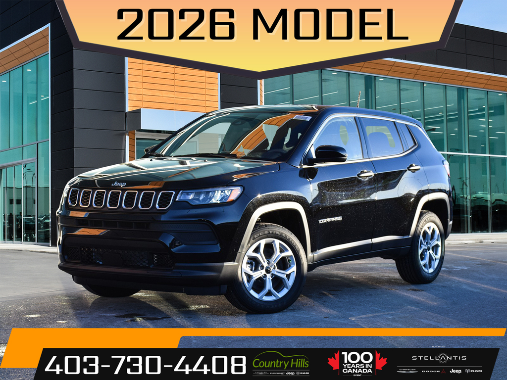 2026 Jeep Compass Sport | Turbo Efficiency from the USA