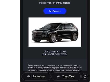 Cadillac XT4 AWD 4dr Luxury